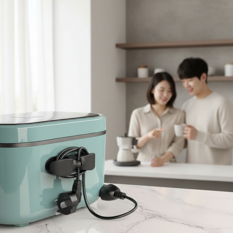 벽면 부착형 멀티탭 정리 홀더 콘센트 전선 거치대 정리함 무타공 후크