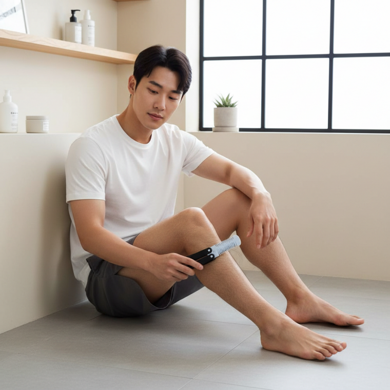 다리털 제모기 바디 숱 정리기 남성 여성 전신 체모 관리기 셀프 왁싱