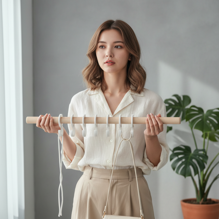 다용도 S자 고리 걸이 책가방 가방 정리대 철제 후크 옷걸이 수납용품