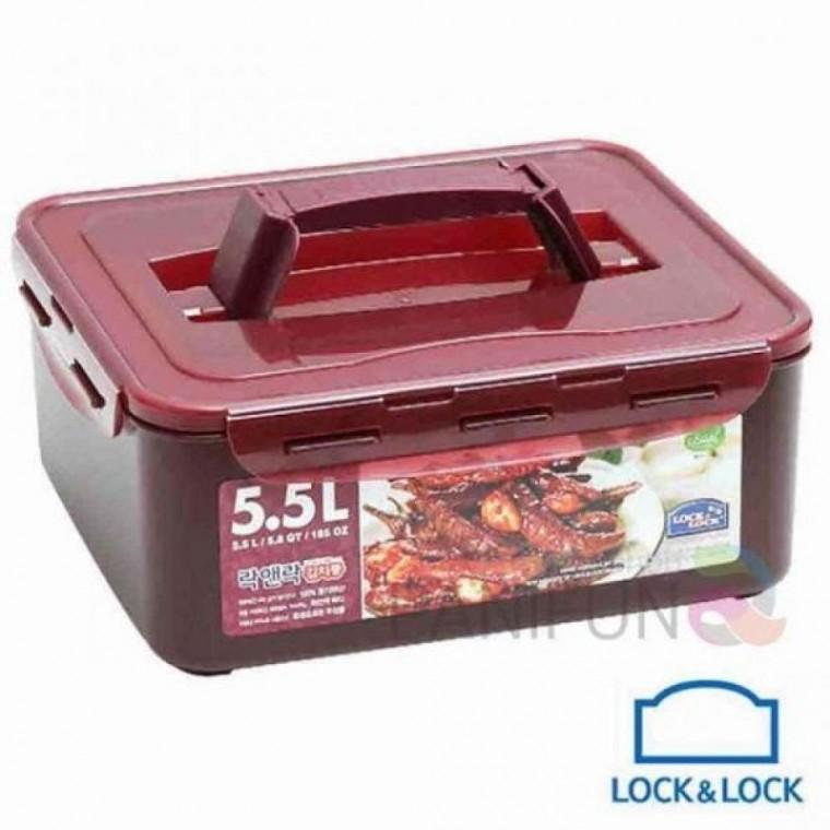 핸디 김치통 5.5L 냉장고정리용기 플라스틱밀폐용기 냉장고수납 냉장고용기 밀폐용기