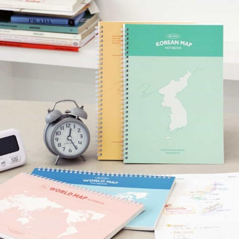 지도 노트 B5 모눈 세계사노트 사회노트 역사노트 학습공책 역사공책 모눈노트 정리노트 고등학생공책 모눈