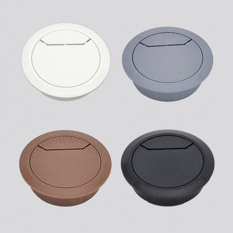책상 데스크 테이블 전선캡 60mm 선정리 홀캡 마감캡 전선마감 타공마개 원형마개