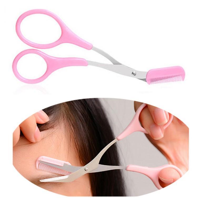 눈썹 화장 정리가위 면도 가위 펜슬