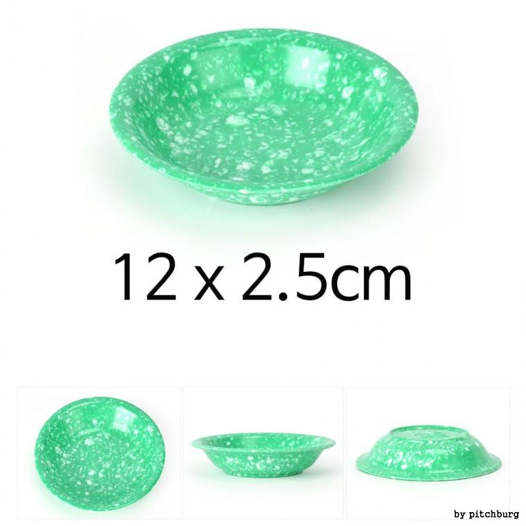 멜라민 분식그릇 반찬그릇 떡볶이그릇 앞접시 12x2.5cm 1p