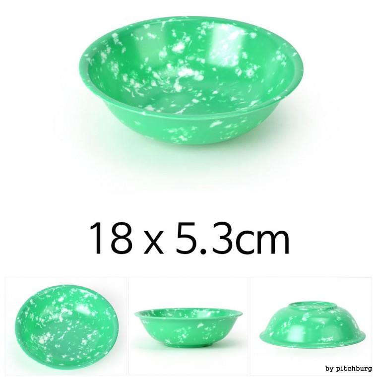 포장마차 오뎅그릇 멜라민 국물그릇 18x5.3cm 1p