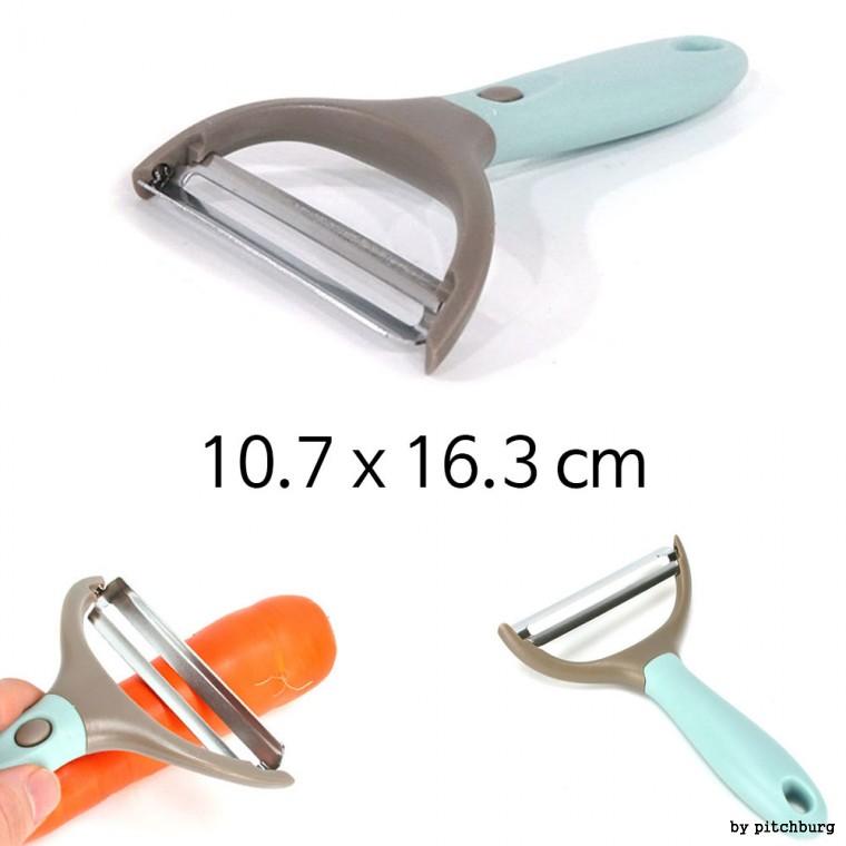 감자칼 양배추칼 야채필러 채칼 10.7x16.3cm 1p