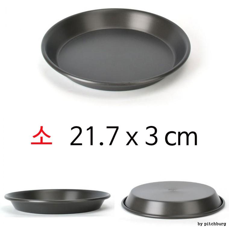 튼튼한 경질 피자팬 파이팬 소 21.7x3cm 1p