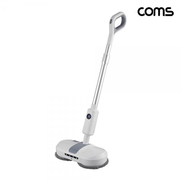 Coms 헤드가 무거운 무선 물걸레 청소기 배터리 착탈식 KM744
