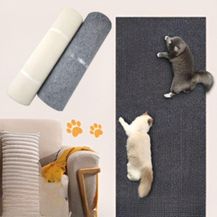 고양이 스크래쳐 벽지 보호 시트 부착식 카페트 (40cm x 2M) K495