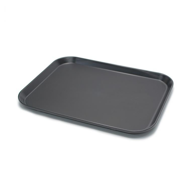 패스트푸드 사각 논슬립쟁반 카페 트레이 블랙 460x350mm 서빙 식당 업소용 베이커리