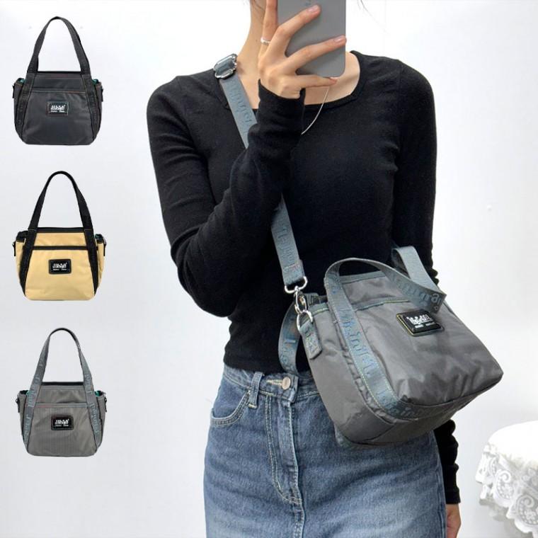 여성 미니 토트 크로스백 가벼운 수납 데일리 캐주얼