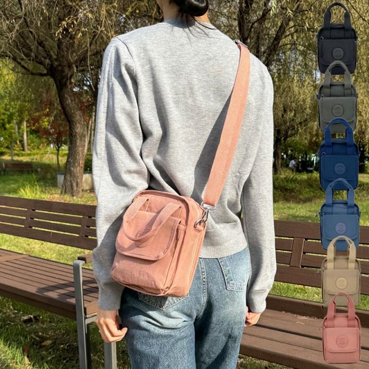 데일리 미니 크로스백 캐주얼 수납 가방 여행 여성