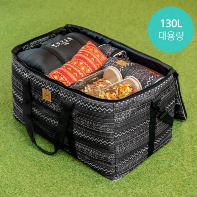 대용량 캠핑백 캠핑 가방 용품 파우치 수납 가방 툴백 대형 130L