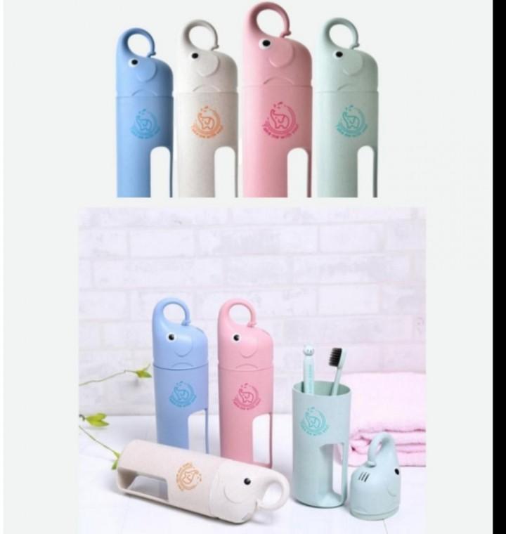 휴대용 칫솔통 여행용 칫솔케이스 수납 용품 여행용 위생 칫솔 꽂이 휴대용