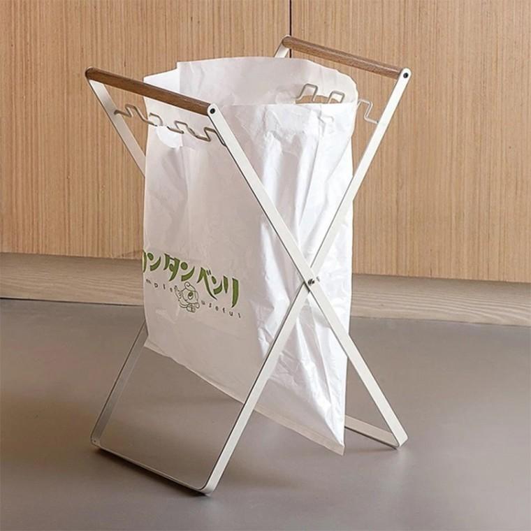 접이식 다용도 쓰레기 철재 렉 통 수납 소품 보관 인테리어