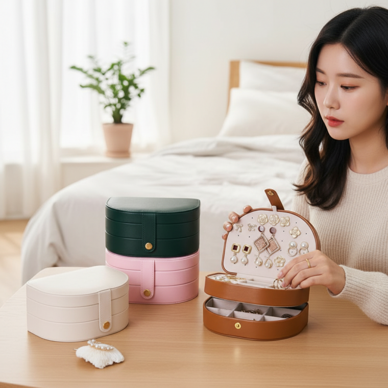 액세서리 보관함 귀걸이 반지 목걸이 보석함 예물함 수납함