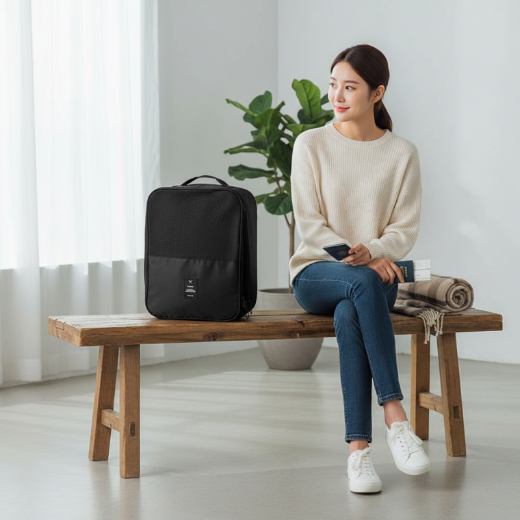 여행용 신발 파우치 운동화 보관 수납백