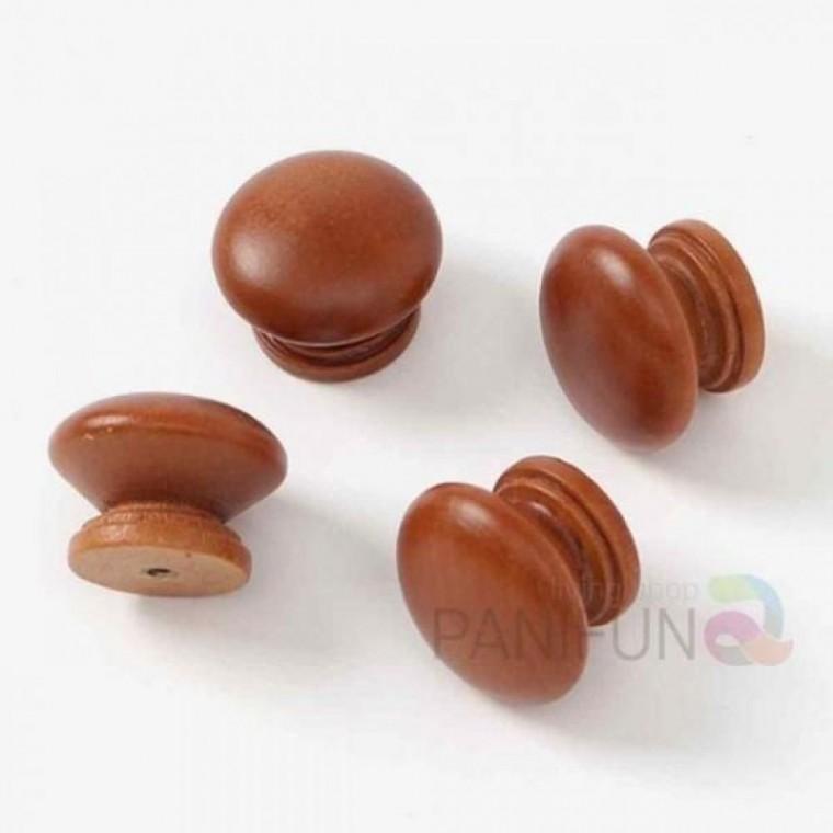 나무 가구손잡이 4p 옷장손잡이 싱크대손잡이 신발장손잡이 수납장손잡이 서랍손잡이