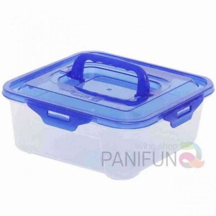 핸디 밀폐용기 2.2L 냉장고수납 플라스틱밀폐용기 냉장고정리용기 플라스틱통 투명용기