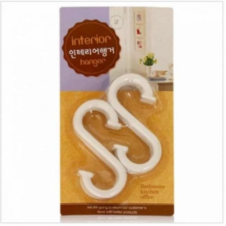 S자 수납행거6P 주방걸이 에스고리