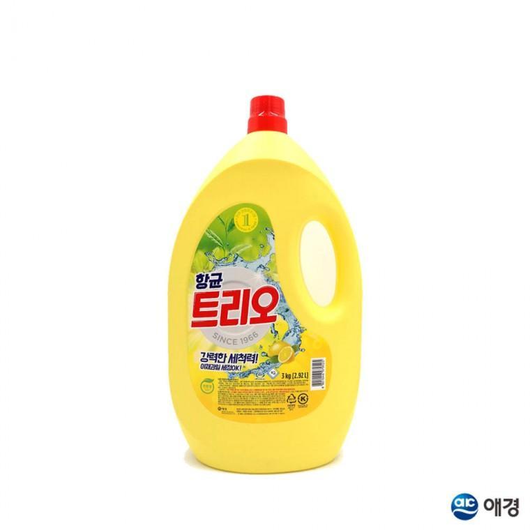 주방용세제 과일세척제 다용도 주방세제 애경 1EA 향균 3kg
