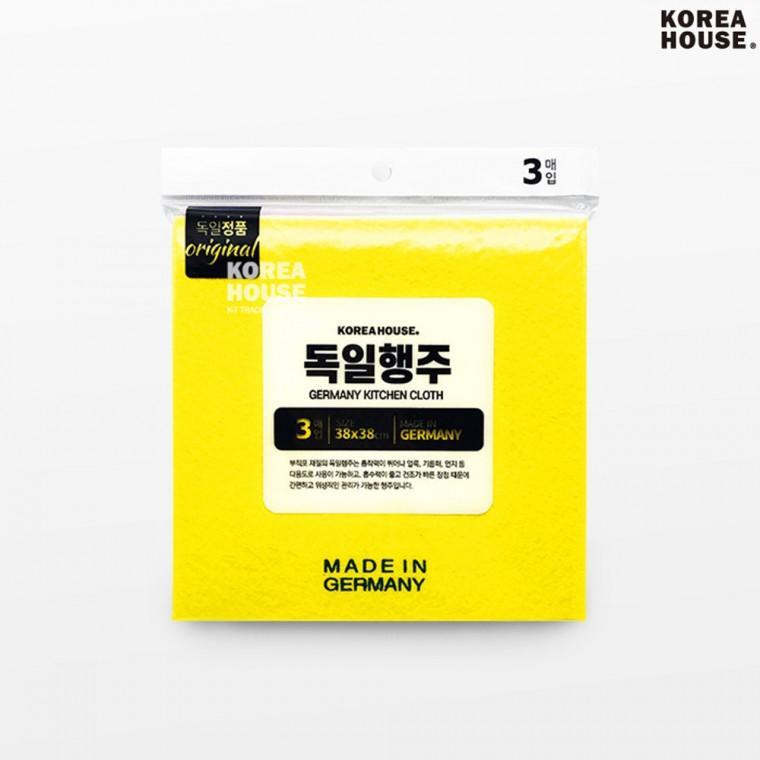 부직포 극세사 독일행주 키친타올 주방 3P 용품 빨아쓰는 주방용품 티슈