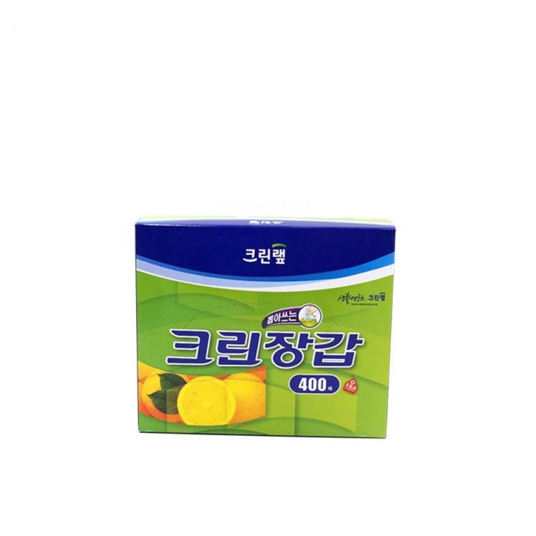 주방용품 뽑아쓰는 크린장갑 400매 일회용 주방장갑 위생장갑 비닐