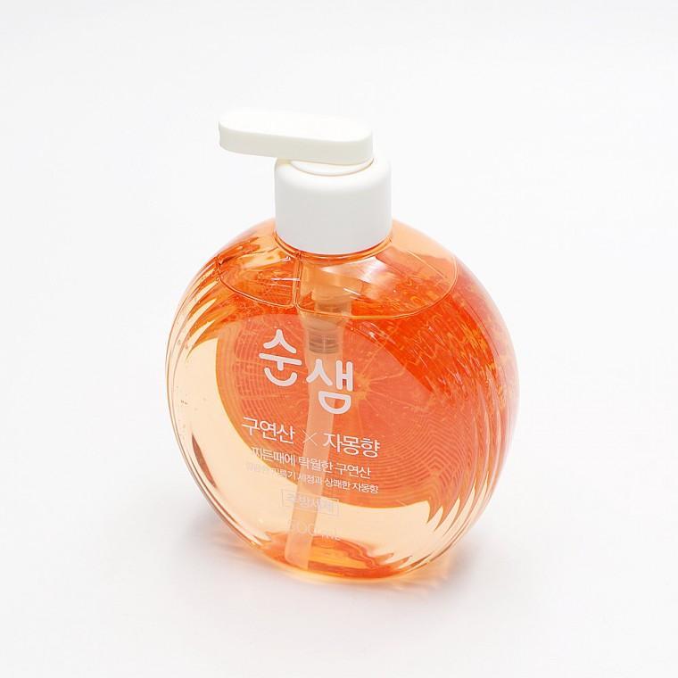 구연산 자몽향 주방세제 용기 500ml 설저기 기름기 찌든때 세정 주방용품