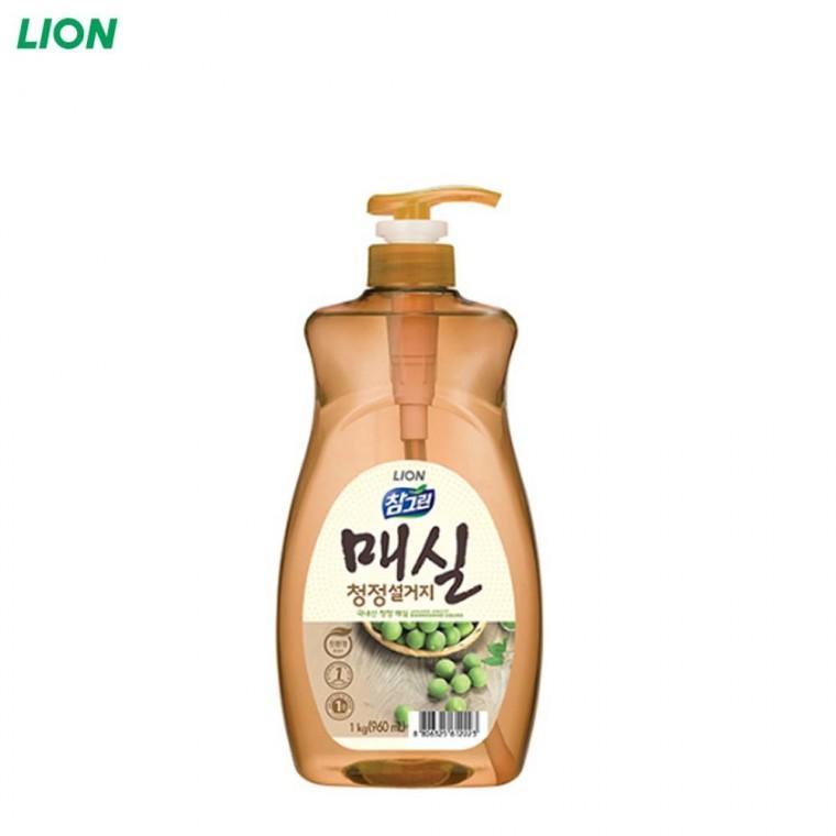 참그린 매실 주방세제 1kg 주방세정제 용기 1EA 설거지용품 다용도 과일세척제