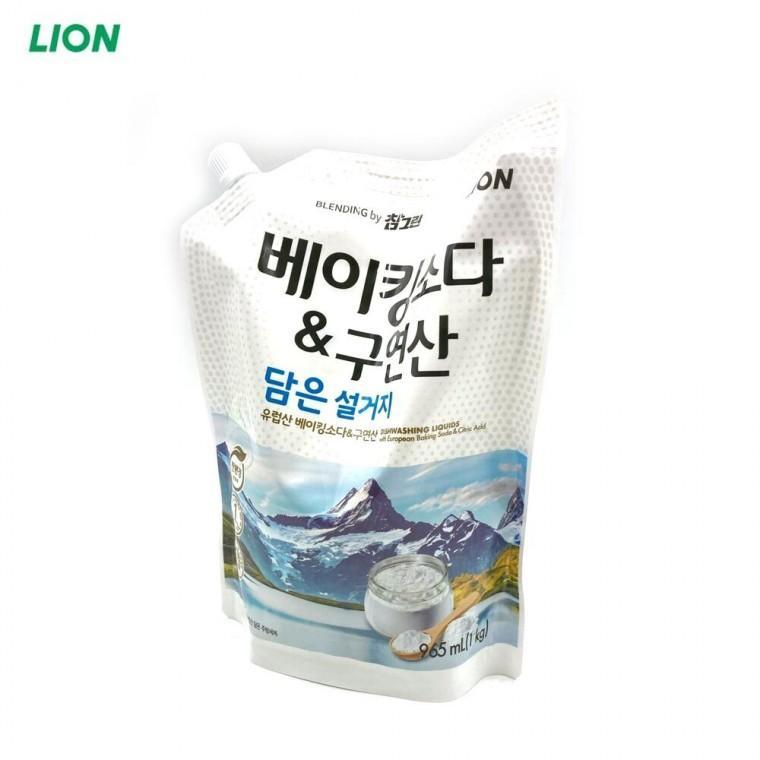 주방세정제 참그린 베이킹소다 구연산 주방세제 1kg 리필 1EA 설거지용품 다용도