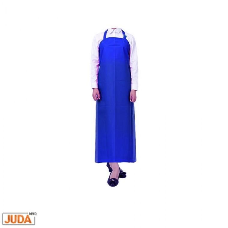 조리복 목걸이형 우레탄 방수 앞치마 업소용 무광 배식 대형 파랑 주방 위생 정육점 급식소