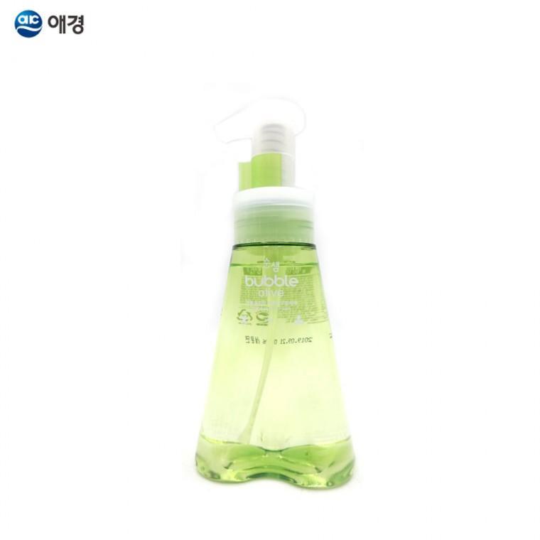 순샘 버블 고농축 올리브 거품형 주방 세제 설거지용품 350ml 용기 1EA