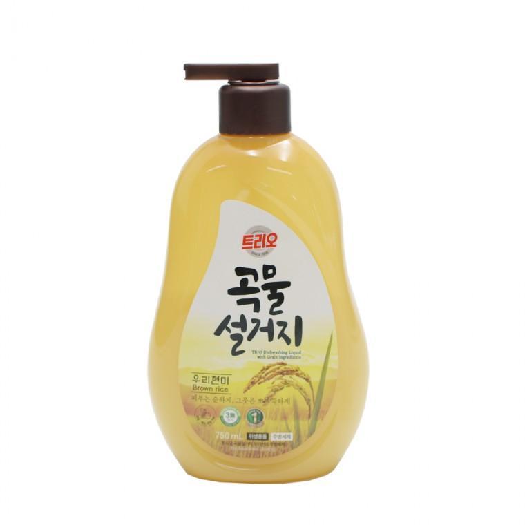 세정제 트리오 곡물 설거지 우리현미 주방 세제 설거지용품 750ml