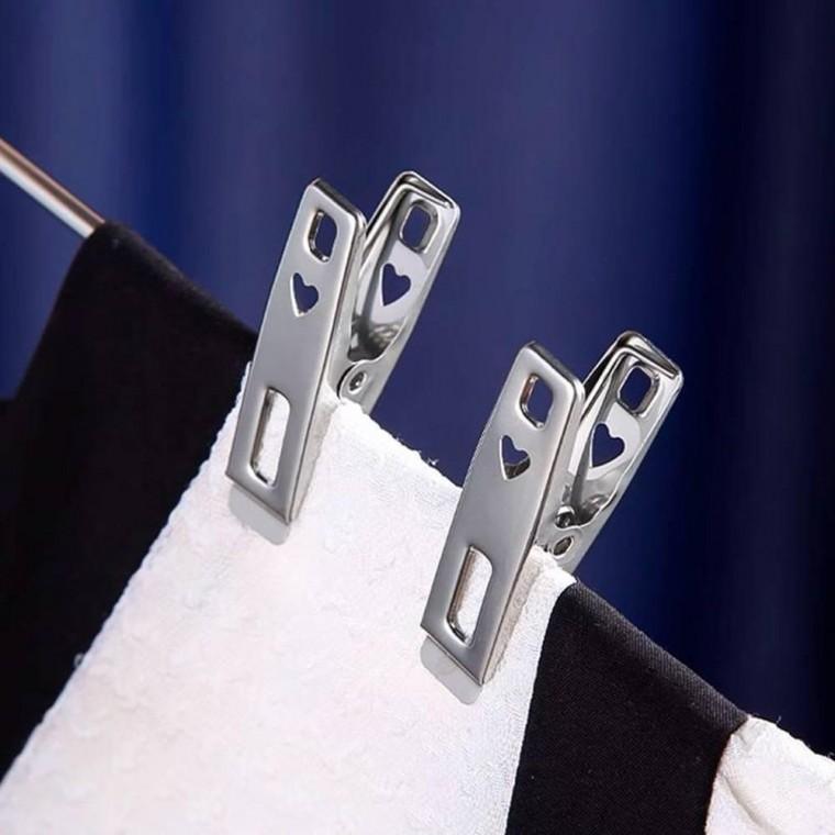 다용도 스텐 빨래집게 20P 만능 주방 양말 이불