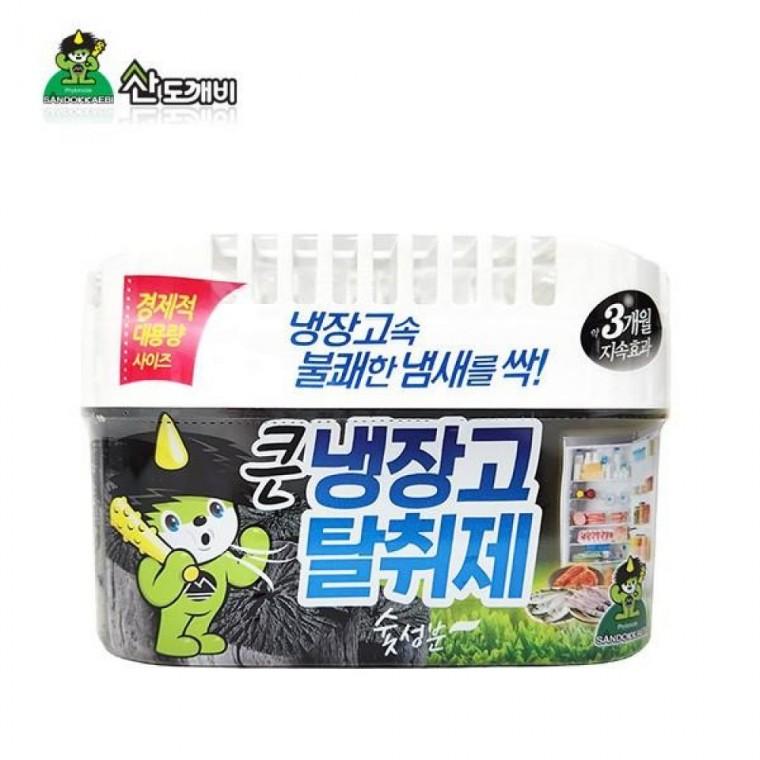 큰 냉장고 냉장실 냄새제거 주방 음식 탈취제 숯성분