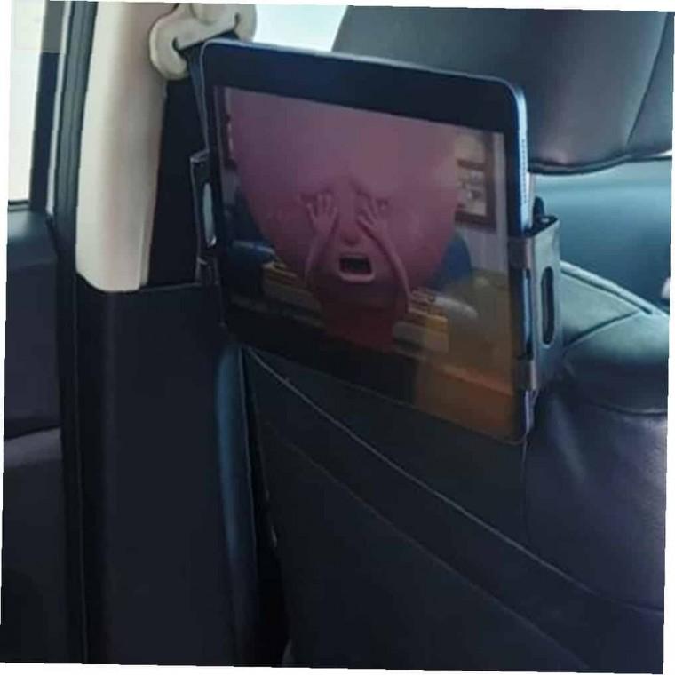 헤드레스트 태블릿거치대 태블릿차량용거치대 자동차뒷자석거치대 차량태블릿거치대