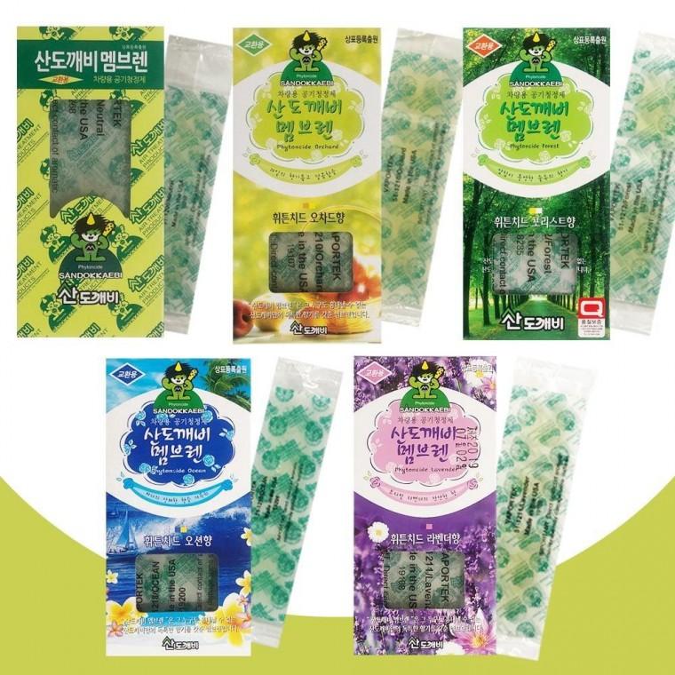 악취제거 방향제리필 산 멤브렌(선택) 교환용 차량용방향제 탈취제