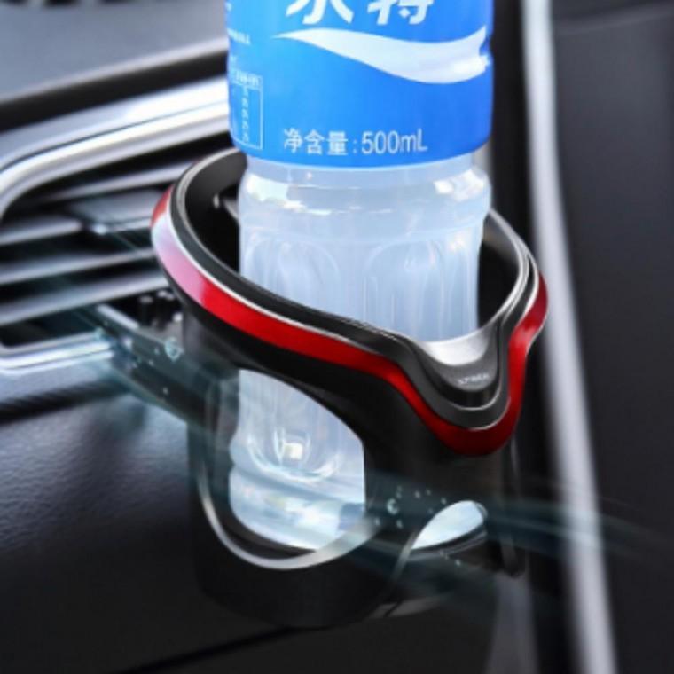 차량용 중력감지 LED 컵홀더 송풍구형 컵 거치대