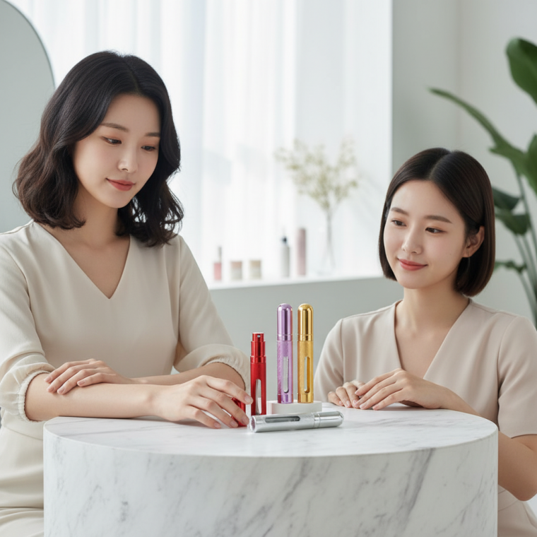 여행용 리필 향수 미니 공병 스프레이 용기 5ml 고급형 휴대용 공용기 콤팩트