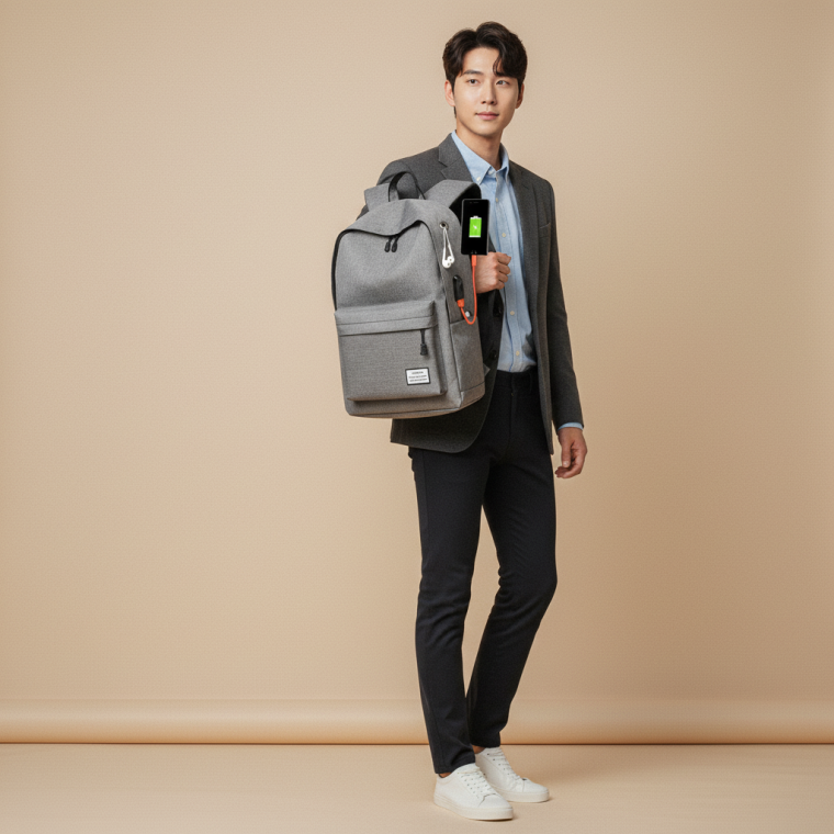 남성 백팩 직장인 가방 남자 대학생 데일리 책가방 튼튼한 여행용 캐주얼