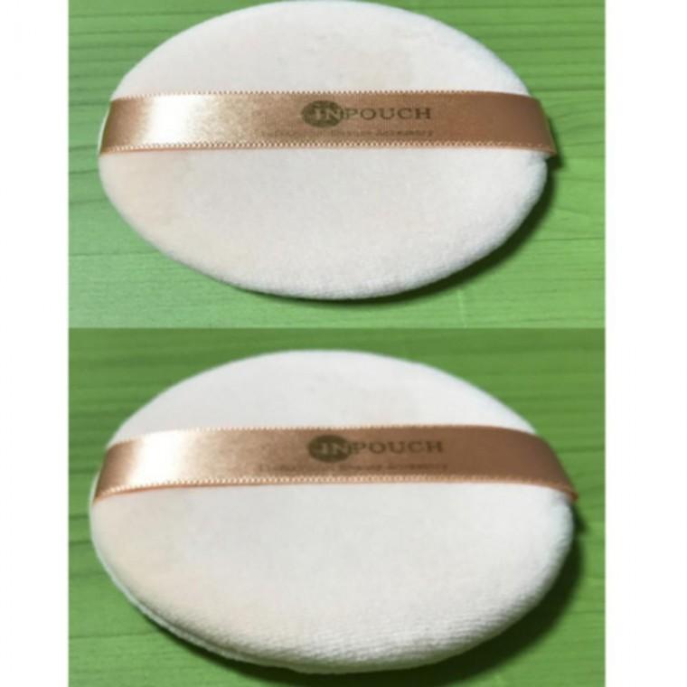 원형 인파우치 면분첩(8cm) 정리함 화장품 면분첩 여행용파우치