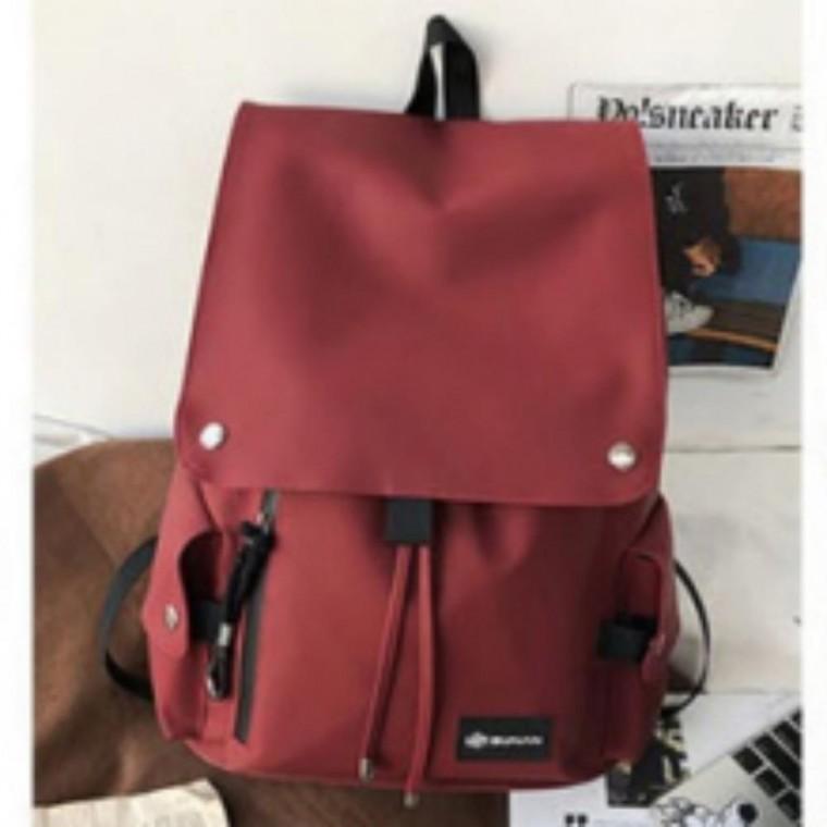 여성 데일리 백팩 새학기 학생 책가방 포인트 레드 컬러 패션 가방