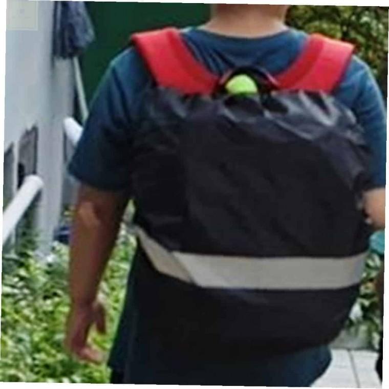 배낭 반사 방수커버 블랙 35L 가방방수커버 백팩방수커버 배낭덮개