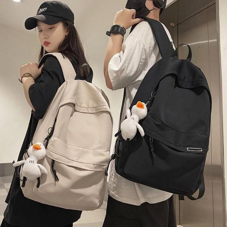 남녀 수납력 좋은 배낭 학생 가벼운 가방 백팩