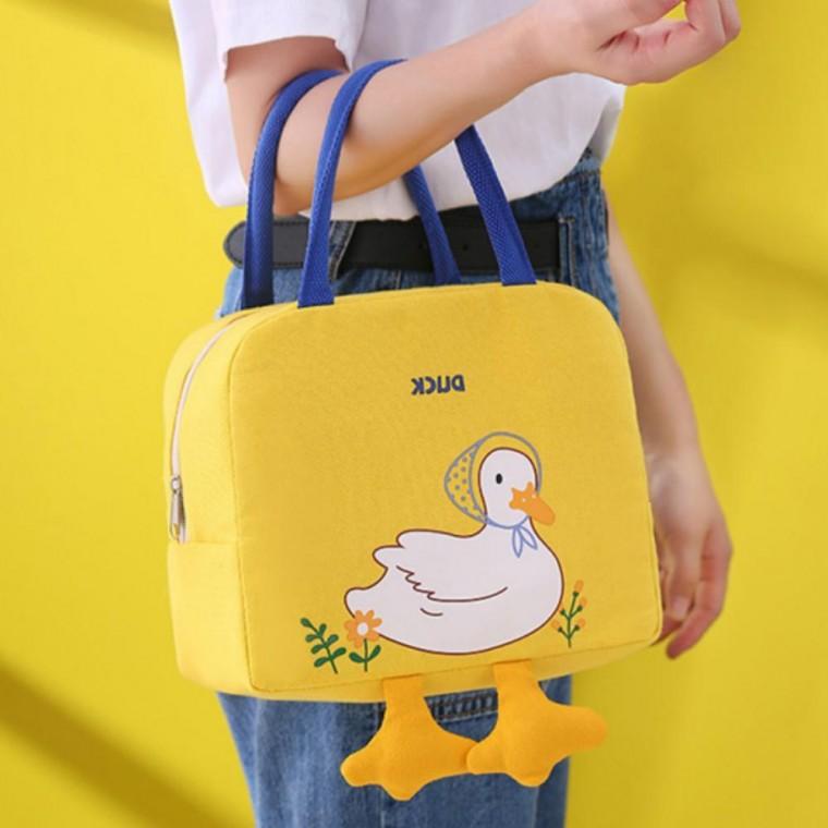 보냉백 오리 도시락가방 아이스백 대용량 피크닉 보냉가방