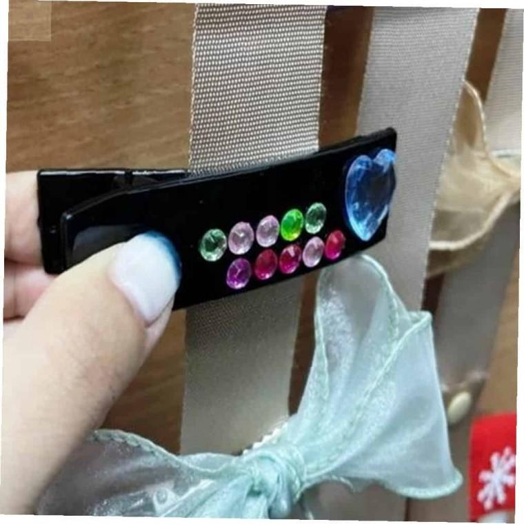 우드 헤어핀 정리대 코끼리 헤어핀홀더 머리핀정리함 헤어핀정리대
