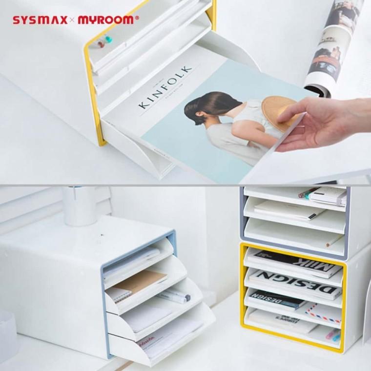 서류정리함 오픈형서류함 시스맥스 디럭스 오픈형
