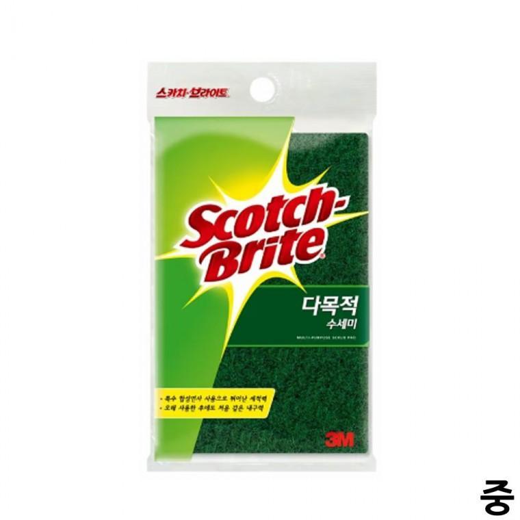 다목적 수세미 중형 욕실 1개 다용도 청소 주방 화장실