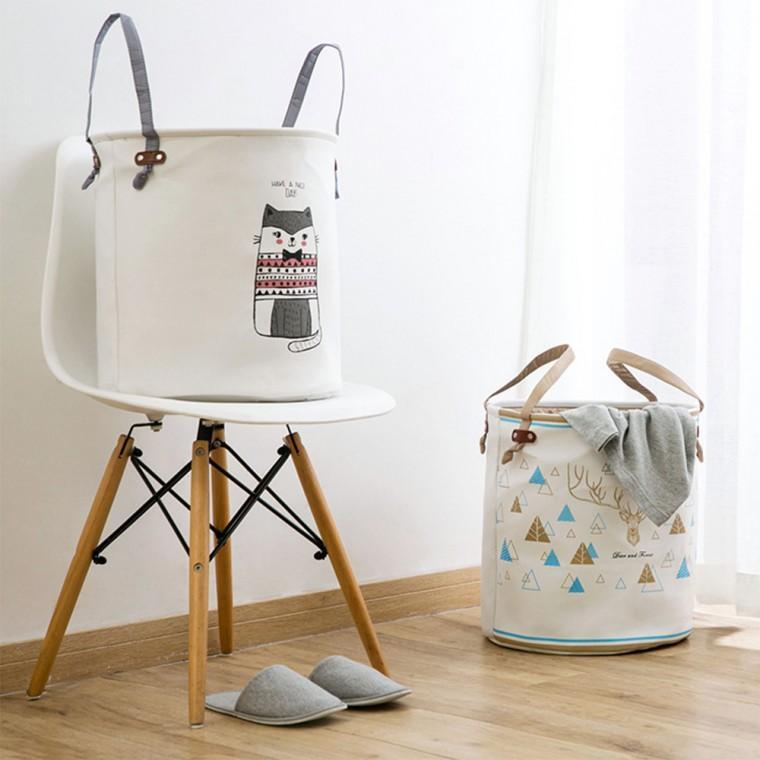 다용도 빨래 세탁물 바구니 수거함 세탁기 세탁 버킷 물수거함 기