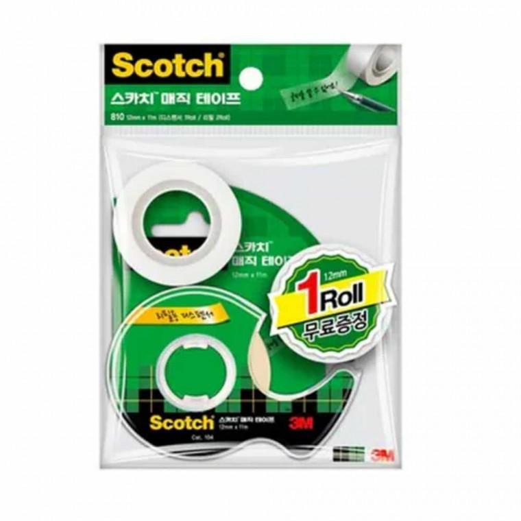매직테이프 디스펜서 리필 테이프18mm 테이프12mm리필 문구용테이프 초강력테이프 다용도테이프 투명테이프